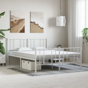 vidaXL vidaXL Materac piankowy, biały 160x210 cm, 7-strefowy, twardość 20 ILD 2