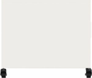 vidaXL vidaXL Stolik kawowy, biały, 68x50x43,5 cm, stal walcowana na zimno 7