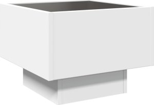 vidaXL Stolik boczny z LED, biały, 40x40x30 cm 8