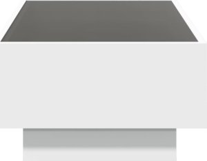 vidaXL Stolik kawowy z LED, biały, 90x50x30cm 7