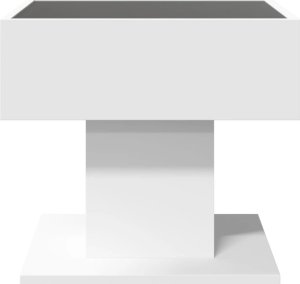 vidaXL Stolik kawowy z LED, biały 50x50x45 cm 7