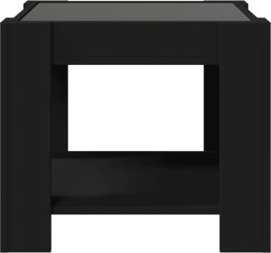 vidaXL Stolik kawowy z LED, czarny, 53x53x45 cm 7