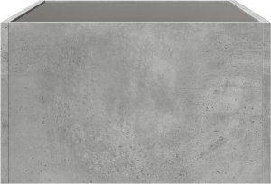 vidaXL Stolik kawowy z LED Infinity, szarość betonu, 70x50x30 cm 7