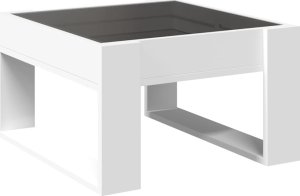 vidaXL Stolik kawowy z LED Infinity, biały, 50x53x30 cm 8
