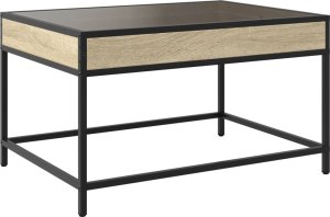 vidaXL Stolik kawowy z LED Infinity, dąb sonoma, 70x50x41 cm 7