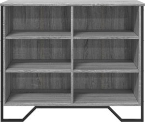 vidaXL vidaXL Szafka, szary dąb sonoma, 91x35,5x74,5 cm 4