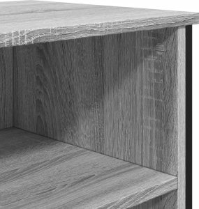 vidaXL vidaXL Szafka, szary dąb sonoma, 91x35,5x74,5 cm 7