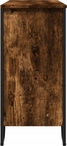 vidaXL vidaXL Szafka, przydymiony dąb, 101x35,5x74,5 cm 5