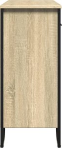 vidaXL Szafka, dąb sonoma, 97x32,5x74,5 cm 6