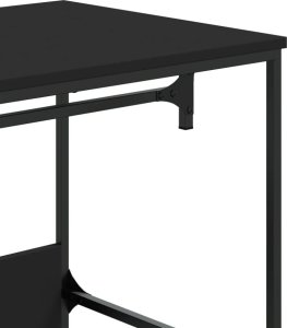 vidaXL vidaXL Szafa, czarna, 90x50x180 cm, materiał drewnopochodny 7