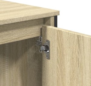 vidaXL vidaXL Szafka pod umywalkę, dąb sonoma, 60x35x60 cm 7