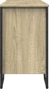 vidaXL vidaXL Szafka pod umywalkę, dąb sonoma, 91x35x60 cm 5