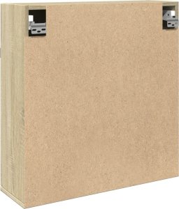 vidaXL vidaXL Szafka łazienkowa z lustrem, dąb sonoma, 64,5x20x66,5 cm 6