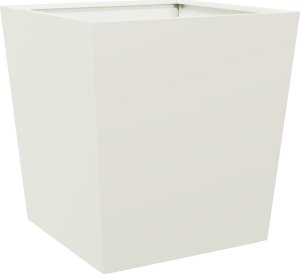 vidaXL vidaXL Donice ogrodowe, białe, 2 szt., 50x50x50 cm, stalowe 5