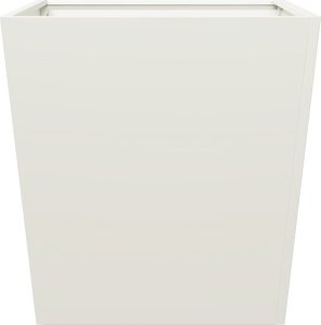 vidaXL vidaXL Donice ogrodowe, białe, 2 szt., 50x50x50 cm, stalowe 6