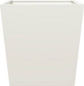 vidaXL vidaXL Donice ogrodowe, białe, 2 szt., 50x50x50 cm, stalowe 7