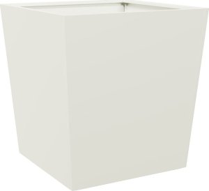 vidaXL vidaXL Donice ogrodowe, białe, 2 szt., 50x50x50 cm, stalowe 8