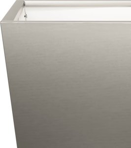 vidaXL Donica ogrodowa, 50x50x50 cm, stal kortenowskiej 9