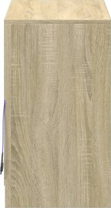 vidaXL Szafka z LED, dąb sonoma, 72x34x61 cm 8