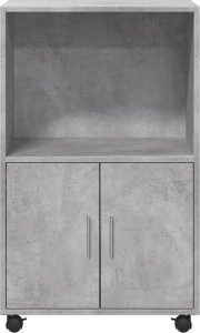 vidaXL vidaXL Szafka na kółkach, szarość betonu, 55x40x91 cm 4