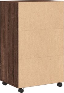 vidaXL vidaXL Szafka na kółkach, brązowy dąb, 55x40x91 cm 6