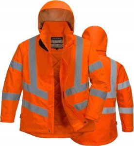 Portwest Kurtka Damska Zimowa Odpinany Kaptur Robocza Ostrzegawcza Orange Xl Lw74 Portwest  Ptw-Lw74Orrxl 5036108354443 1