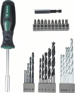 Zestaw narzędzi Bosch SET WITH HAND SCREWDRIVER 27- PCS BOSC 2