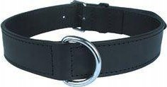 Zolux LEATHER LINED COLLAR 45MM BLK 1