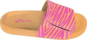 Beco Slippers for women V-Strap BECO ZEBRA VIBES 3 38  orange 2