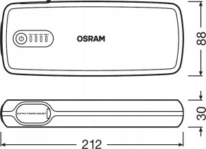 Osram OSRAM BATTERY STARTER 400 15