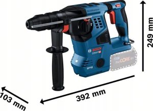 Młotowiertarka Bosch BOSCH. HAMMER GBH 18V-28 CF 2x8.0Ah PROCORE 3.4J LB 3