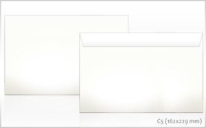 HP Envelopes with stripe C5 162x229 mm, white 80g , Box 1000 pcs 2