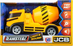 Teamsterz JCB Cement mixer car with light & sound, small 3