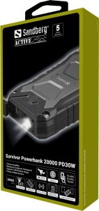 Sandberg "Survivor Powerbank PD30W" 20000mAh 7