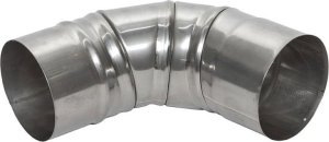 WADEX  CHIMNEY ELBOW PIPE 116120000 90deg D 120 1