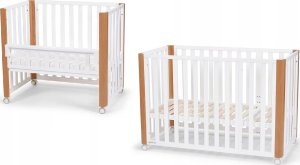 KinderKraft KINDERKRAFT baby cot KOYA 4in1, white 22