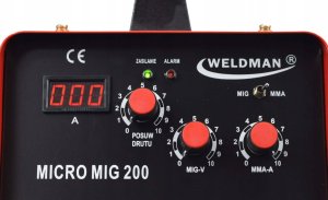 Weldman SEMI-AUTOMATIC WELDING IN.WELDMAN MICRO MIG200 MIG/MAG/MMA 14