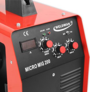 Weldman SEMI-AUTOMATIC WELDING IN.WELDMAN MICRO MIG200 MIG/MAG/MMA 24