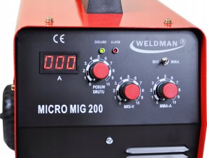 Weldman SEMI-AUTOMATIC WELDING IN.WELDMAN MICRO MIG200 MIG/MAG/MMA 4