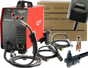 Weldman SEMI-AUTOMATIC WELDING IN.WELDMAN MICRO MIG200 MIG/MAG/MMA 44