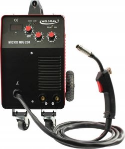 Weldman SEMI-AUTOMATIC WELDING IN.WELDMAN MICRO MIG200 MIG/MAG/MMA 45