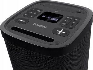 Głośnik Sven Portable speaker SVEN PS-950 black power output 2x80W (RMS) TWS Bluetooth IPx4 FM USB microSD LED-display lithium battery 4