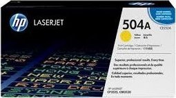 Toner HP HP 504A (CE252A) Toner Cartridge, Yellow (SPEC) 1