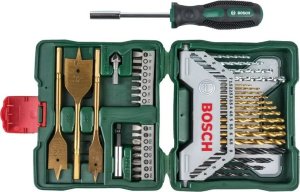 Zestaw narzędzi Bosch Tool set BOSCH X-Line, 40-piece accessory set. with a screwdriver 12