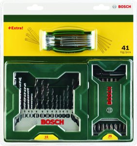 Zestaw narzędzi Bosch Accessory set BOSCH X-Line, 40-piece set. with HEX kit 4