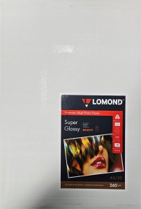 Lomond Lomond Premium Photo Paper Super Glossy 260 g/m2 A3, 20 sheets, Bright 1