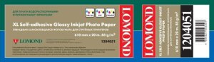 Lomond Lomond XL Photo Paper Glossy Self Adhesive 85 g/m2 610mm*20m (50,8mm) 1