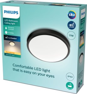 Lampa sufitowa Philips DORIS CL257 EC RD 17W 27K B HV IP44 06 6