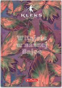 Herlitz Raptularz Akademia Pana Kleks brulion B5 96k w kropki twarda oprawa HERLITZ 2