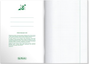 Herlitz Zeszyt A5 60k w kratkę biologia przedmiotowy okładka folii PP HERLITZ 4